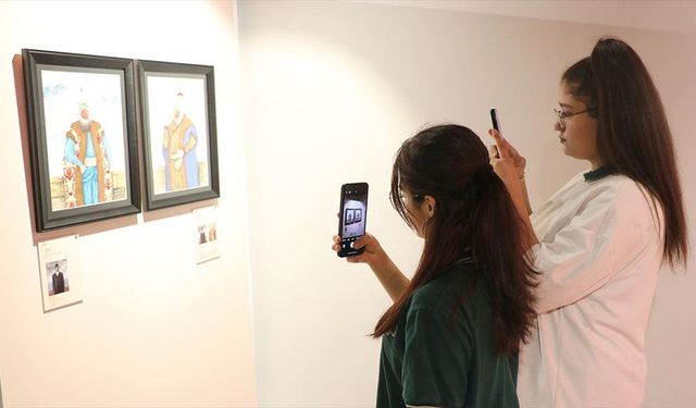 GastroAntep Kültür Yolu Festivali'nde açılan iki sergi sanatseverleri ağırlıyor