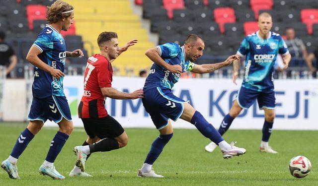 Gaziantep FK ile Samsunspor berabere kaldı