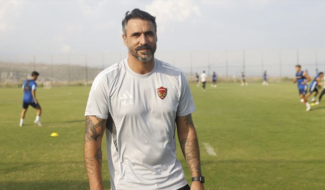 Hatayspor Teknik Direktörü Hugo Almeida hedeflerini anlattı