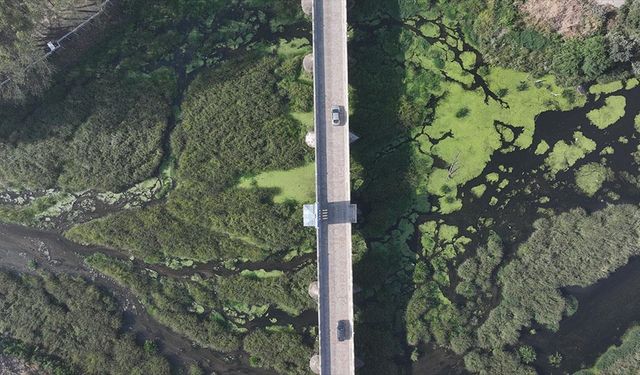 Kuraklık ve sıcaklar Edirne'deki nehirleri etkiledi