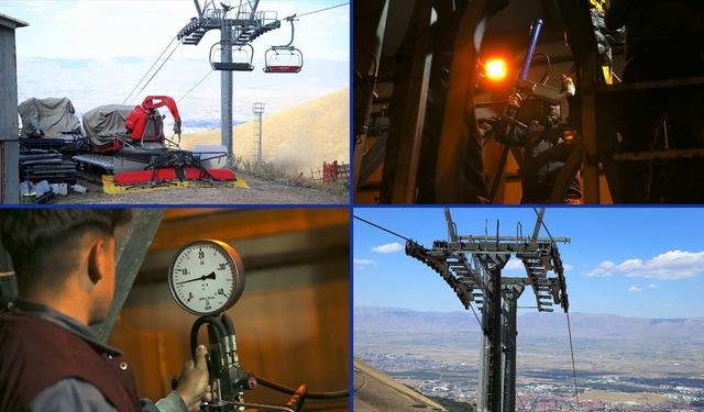 Palandöken Kayak Merkezi yeni sezona hazır