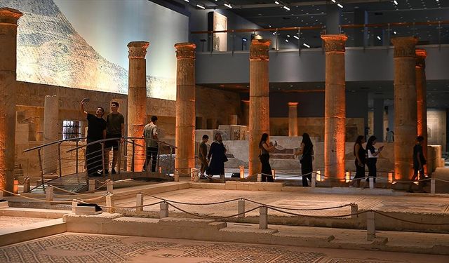 Zeugma Mozaik Müzesi 14 yılda 3,5 milyon ziyaretçiyi ağırladı