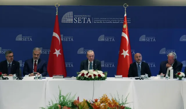 Türkevi'nde ABD’li düşünce kuruluşlarıyla buluştu