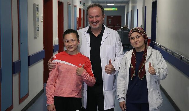 Başarılı judocu, hayallerine annesinden nakledilen kasla ulaşacak