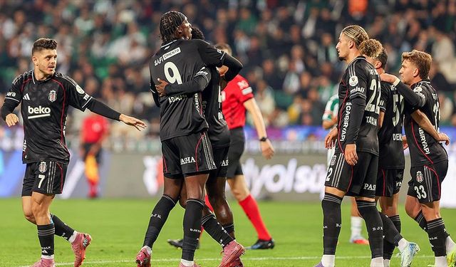 Beşiktaş 3 puanı 2 golle aldı