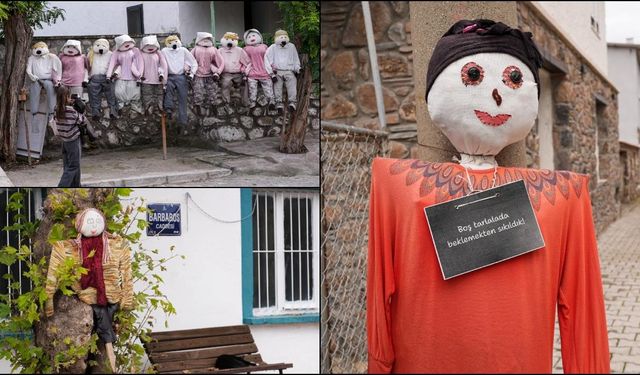 Korkuluklarıyla ilgi gören Barbaros 'turizm köyü' ünvanıyla öne çıkacak