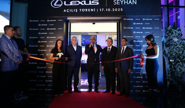 Lexus, Türkiye'deki beşinci bayisini Adana'da hizmete açtı