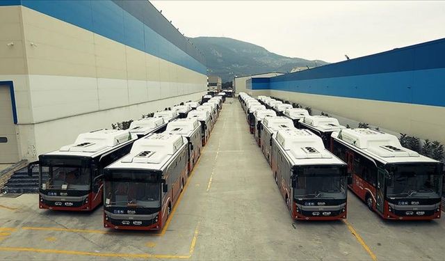 Otobüs, minibüs ve midibüs ihracatından 9 ayda 2,3 milyar doları aşkın gelir