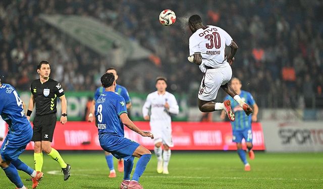 Trabzonspor'un Fatih Tekke yönetiminde başarı grafiği artıyor