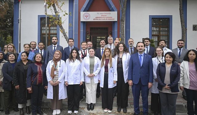 Türkiye'nin ilk Aile Sağlığı Merkezi Sigara Bırakma Polikliniği Ankara'da hizmete girdi