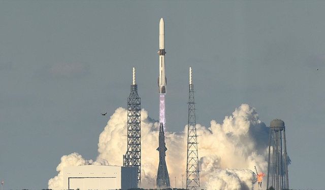 ABD'li havacılık ve uzay şirketi Blue Origin, New Glenn roketini Mars görevi için uzaya fırlattı