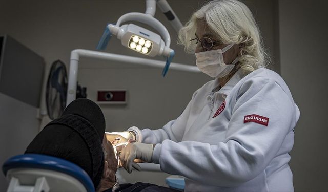Erzurum Ağız ve Diş Sağlığı Merkezi, 90 hekimle gece gündüz hastalara derman oluyor
