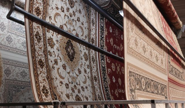 Türkiye'de 10 halıdan 9'u Gaziantep'te üretiliyor