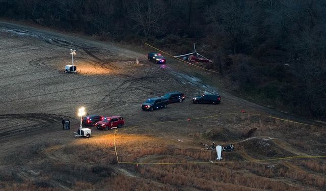 ABD'de iki helikopterin havada çarpışması sonucu 1 kişi öldü, 1 kişi yaralandı