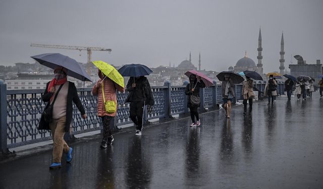 AKOM'dan İstanbul'da hafta sonu için soğuk hava ve sağanak uyarısı