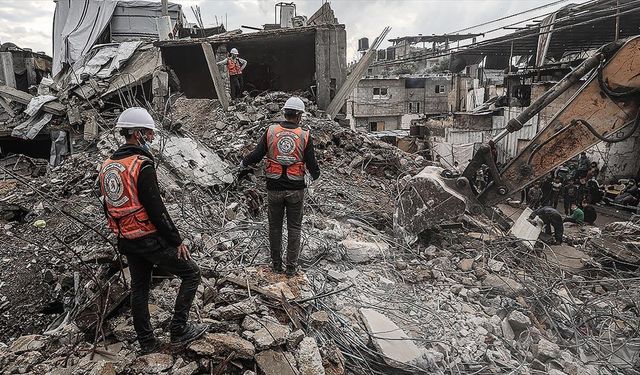 Ateşkesi ihlal eden İsrail, Gazze'nin çeşitli bölgelerine yine saldırılar düzenledi