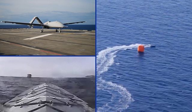 Bayraktar TB3 SİHA ve Albatros-S KİDA'dan başarılı müşterek harekat
