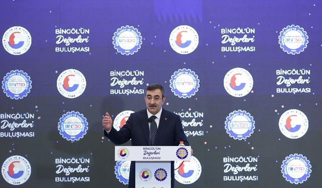 Cumhurbaşkanı Yardımcısı Yılmaz: Bölgemiz üzerinde hesabı olanlara müsaade etmeyeceğiz