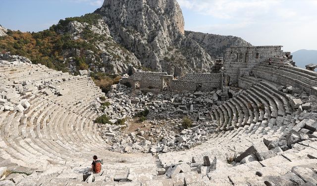 Doğa ve tarihin buluştuğu Termessos, ziyaretçilerine unutulmaz manzaralar sunuyor