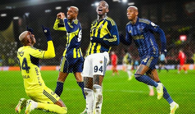 Fenerbahçe'de ilk yarının en golcüsü Anderson Talisca