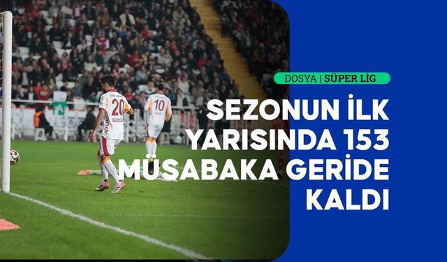Futbolseverler, Süper Lig maçlarının ikinci yarılarında gole doydu