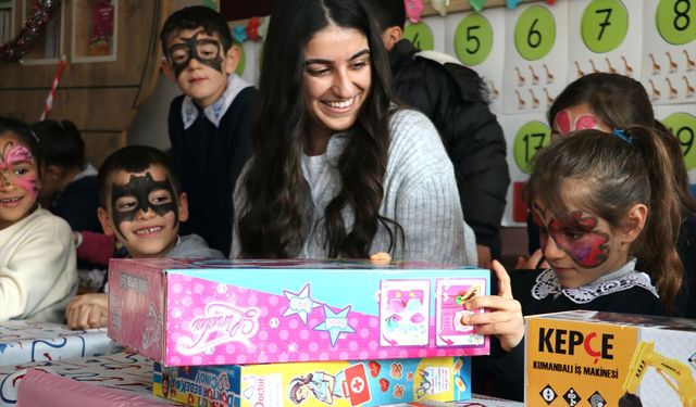 'IC Mutluluk Harekatı' kırsaldaki çocukların yüzünü güldürüyor