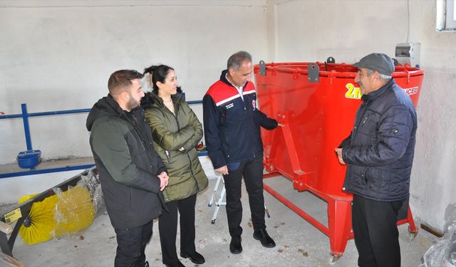 Kars'ta 40 aile devlet desteğiyle hayvancılık işletmesi kurdu