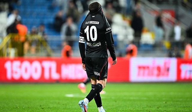 Ligin ilk yarısında Beşiktaş'ın en hırçını Orkun Kökçü oldu