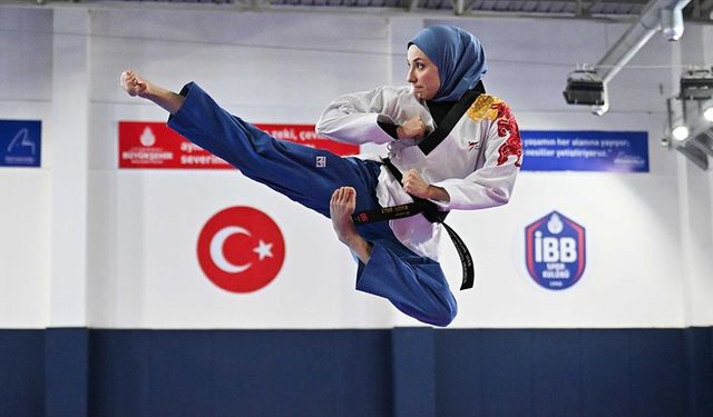 Milli tekvandocu Kübra Dağlı, 2026'da dünya şampiyonu olmayı hedefliyor