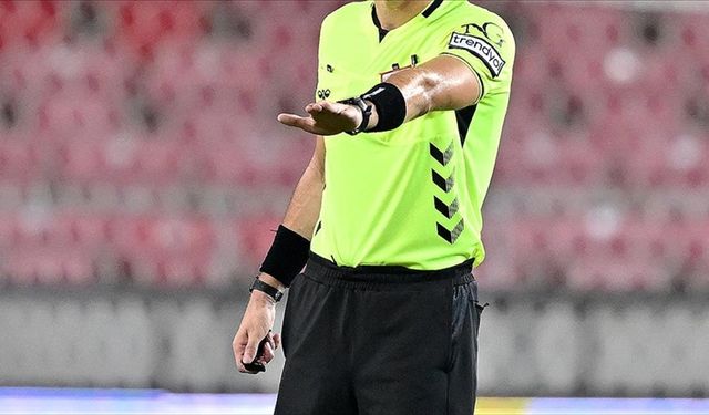 Süper Lig'de 15. hafta maçlarını yönetecek hakemler belli oldu