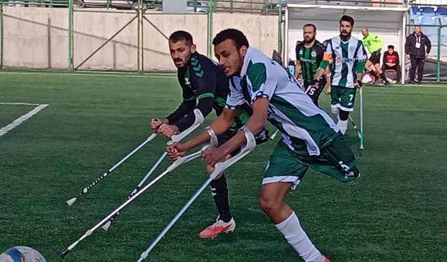 Malatya Büyükşehir Belediyesi Ampute Futbol Takımı Sahasında Mağlup Oldu