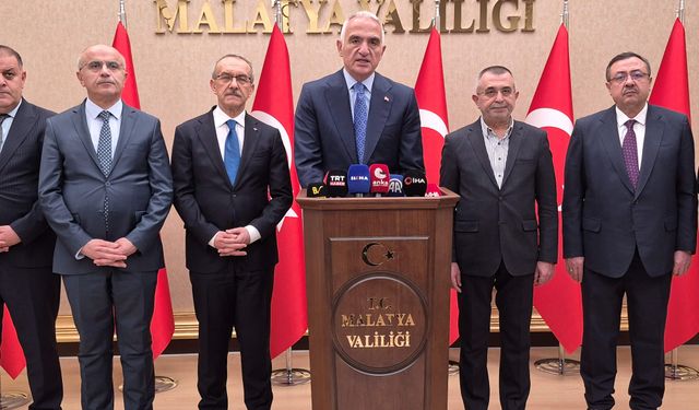 Bakan Ersoy: Asrın Felaketinin Ardından Malatya'da Tarihi Bir İhya Süreci Yürütüldü