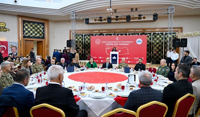 Malatya'da Şehit Aileleri Ve Gaziler Onuruna İftar Programı Düzenlendi