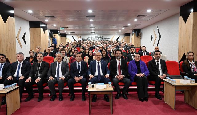 Malatya'nın Sağlık Hizmetlerine Yönelik Toplantı Gerçekleştirildi