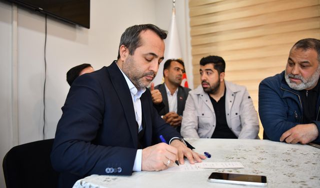 Milletvekili Babacan Muhtarlarla Bir Araya Geldi