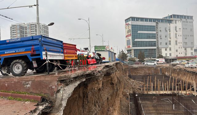 Salköprü Mahallesi'nde Yerinde Dönüşüm İnşaatında Çökme