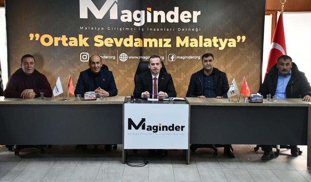 Yazıhan Muhtarları MAGİNDER'de İlçenin Sorunlarını Masaya Yatırdı