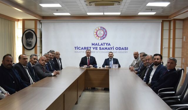 BBP Genel Başkanı Mustafa Destici'den Malatya TSO'ya Ziyaret
