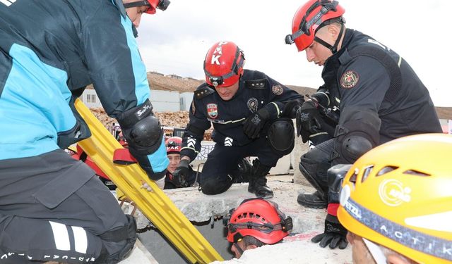 Elazığ PAK Ekipleri Tatbikatta Görev Aldı
