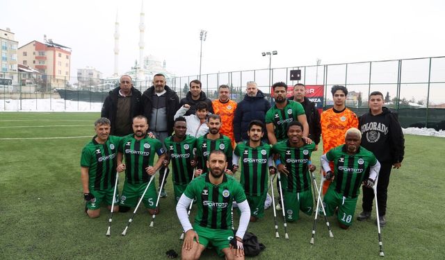 Malatya Büyükşehir Belediyesi Ampute Futbol Takımı Türkiye Kupası'nda Çeyrek Finalde