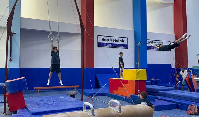 Malatya'da İlk Kez Artistik Jimnastik Gelişim Kampı Düzenlendi
