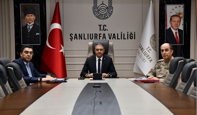 Şanlıurfa'da Ramazan Bayramı Öncesi Güvenlik ve Trafik Tedbirleri Değerlendirildi