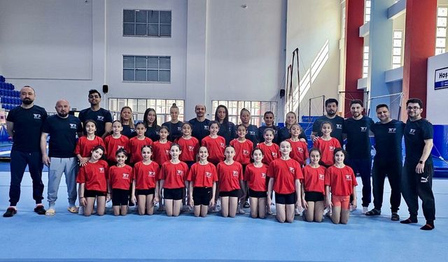 Artistik Cimnastik Kadınlar Gelişim Kampı Malatya'da Başladı