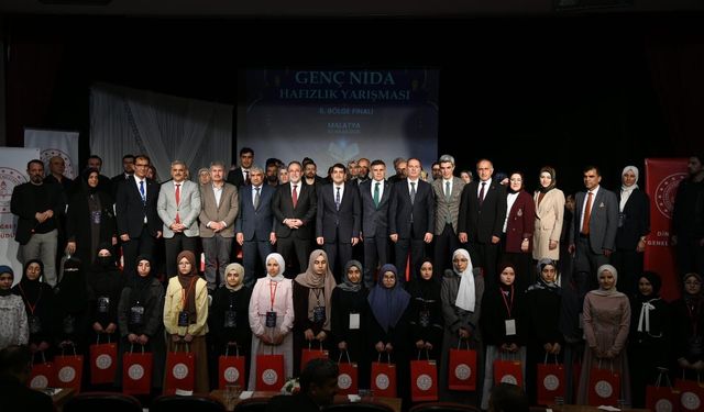 Bölge Finalinde Genç Hafızlar Malatya'da Yarıştı