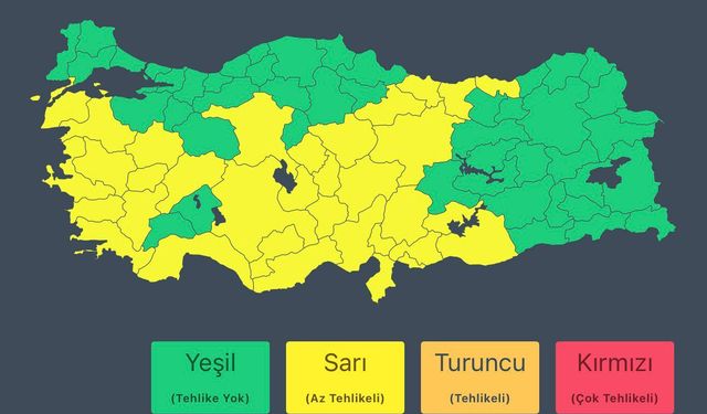 İçişleri Bakanlığı'ndan Kuvvetli Yağış Uyarısı: Komşu İller İçin Dikkat Çağrısı