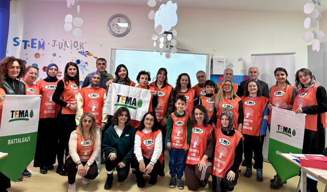 Malatya'da Doğa Eğitimi İçin Gönüllüler Sahaya Hazır