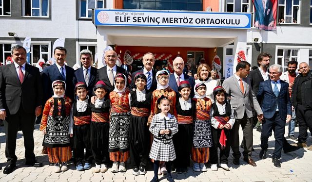 Malatya'da Eğitime Dev Yatırım: Hayırsever Desteğiyle Yeni Okul Hizmete Açıldı