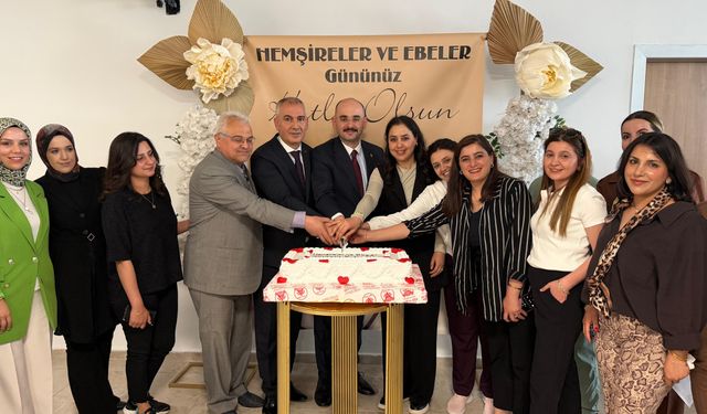 Doğanşehir'de Hemşireler ve Ebeler Günü Kutlandı