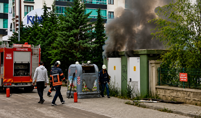 Malatya'da Trafo Yangını Paniğe Neden Oldu