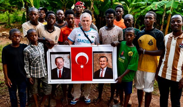 Pütürge Gençlik Merkezi Tanzanya'da Gönül Köprüsü Kurdu